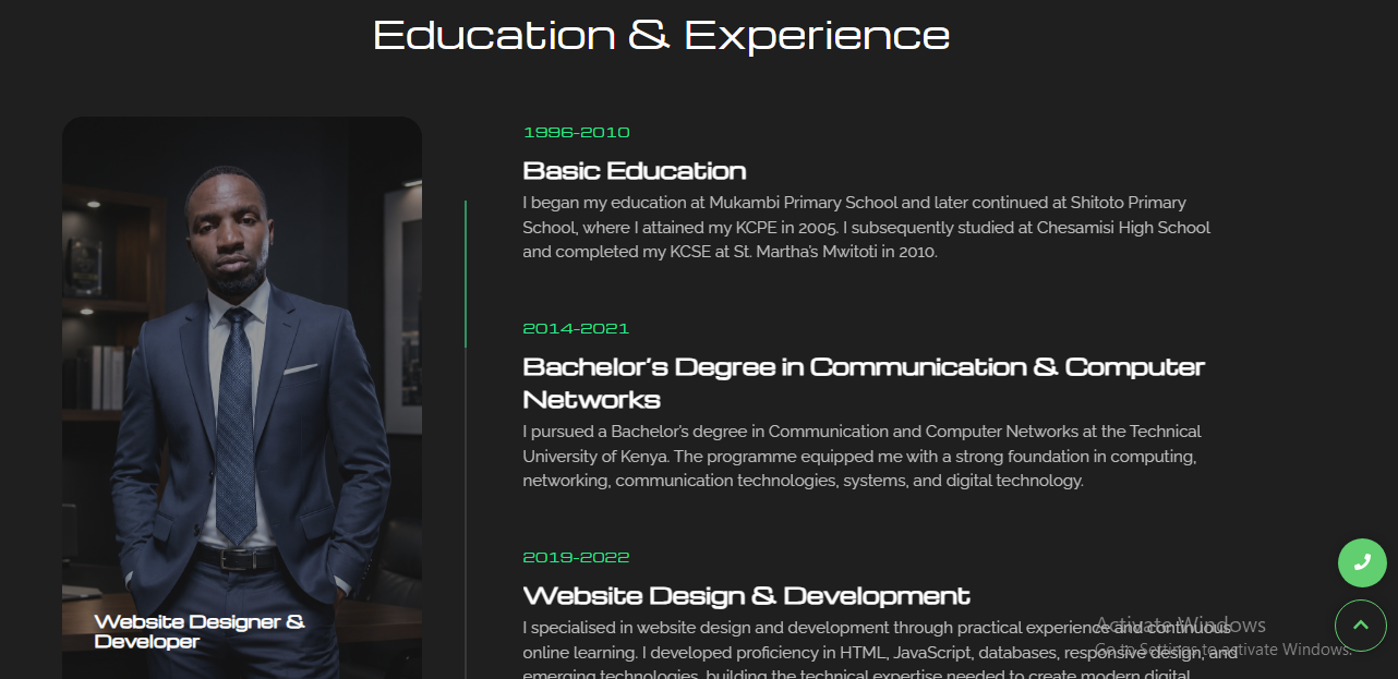 alex weyama porfolio web design